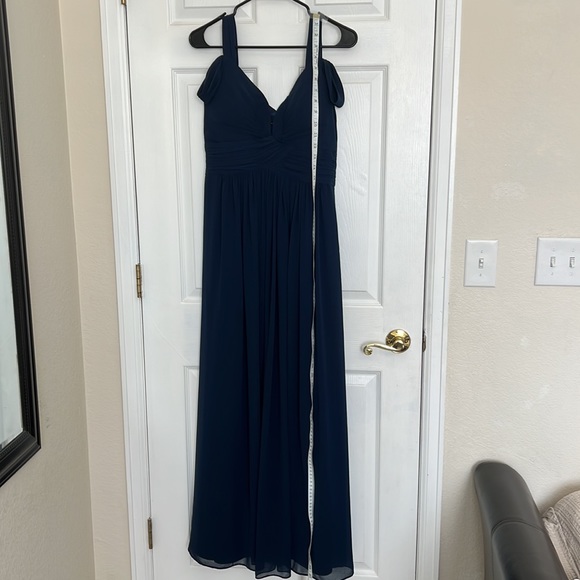 Lulus Ocean of Elegance Navy Blue Maxi Dress - Picture 6 of 8